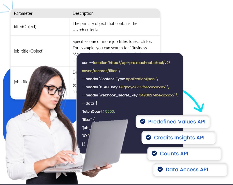 Key features of ReachAPI.io for effective B2B data access Key features of ReachAPI.io for effective B2B data access